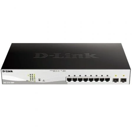 D-Link DGS-1210-10MP Switch Gestionable de 10 Puertos con PoE+ y SFP D-Link DGS-1210-10MP Switch Gestionable de 10 Puertos con PoE+ y SFP